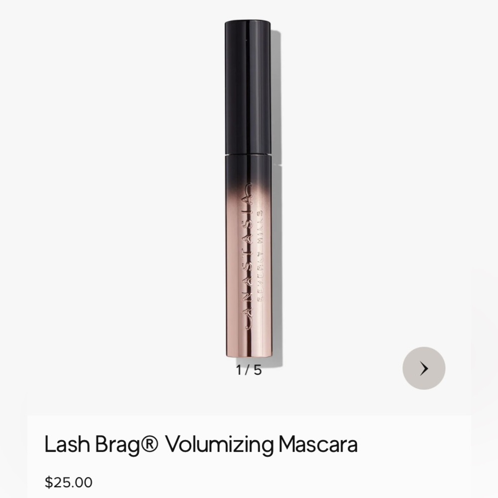 Anastasia, Beverly Hills/Lash Brag  volumizing mascara